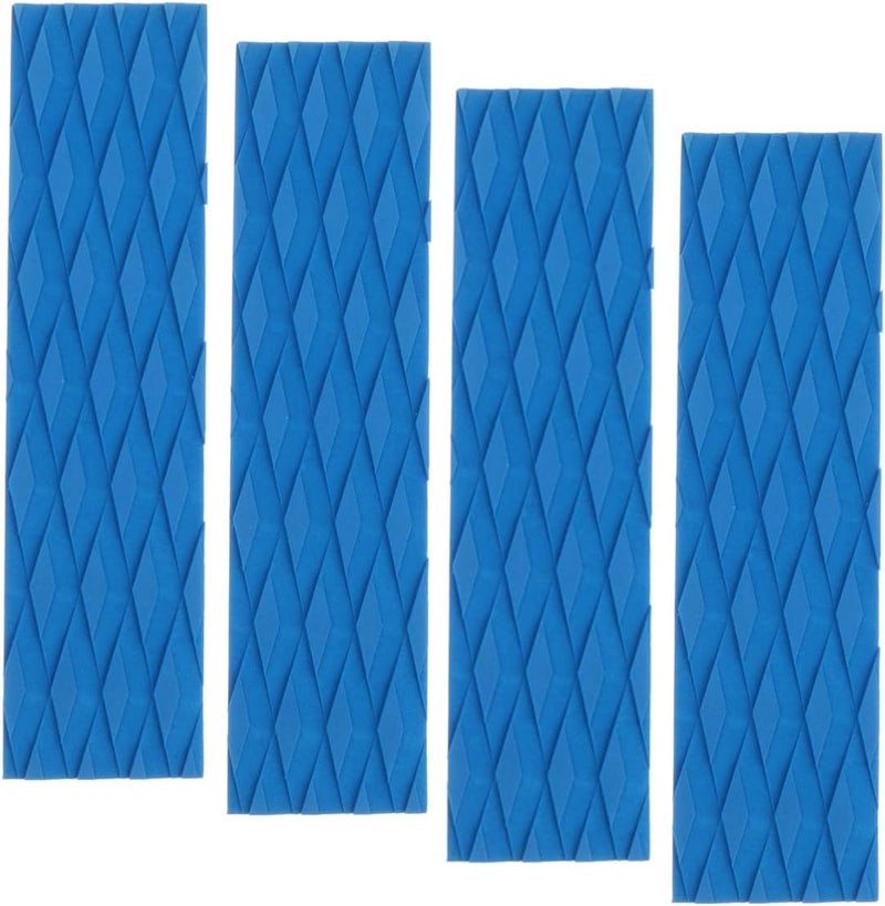 Fiozinx 4Piece Surfboard Traction Pads Surfing Front Deck Surf Traction Anti Slip Pad EVA for Surfboard Longboard Shortboard Funboard Fish Skimboard and Kayak - Image 1